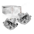 Pair Rear Disc Brake Calipers w/ Bracket for Mazda 3 2004-2008 C30 C70 S40 V50