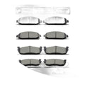 Front Rear Ceramic Brake Pad Set for Jeep Grand Cherokee 2005-2010 Commander