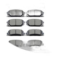 Front and rear Ceramic Brake Pad Set for 2022-2024 Hyundai Tucson Kia Sportage