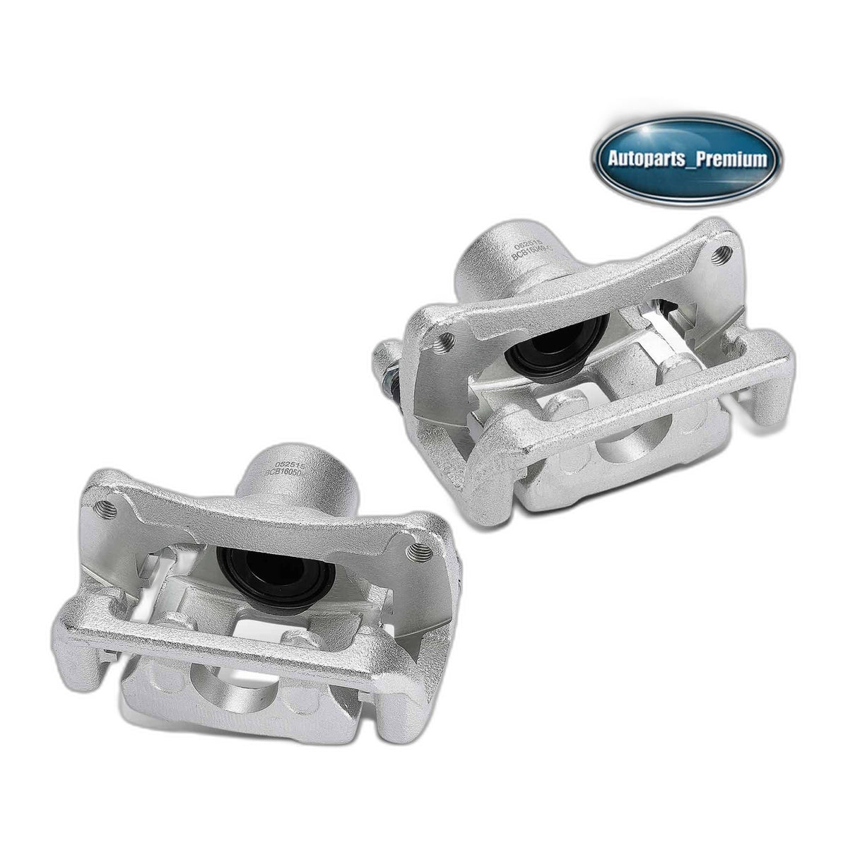 Pair Rear Brake Caliper with Bracket for Chevrolet Colorado GMC Canyon 2021 2022