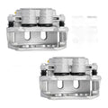 Pair Front Brake Caliper with Bracket LH RH For 2012-2014 Ford Mustang 3.7L