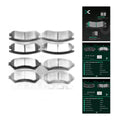SCITOO D699 D698 Front Rear Ceramic Brake Pads Set for Chevy Impala