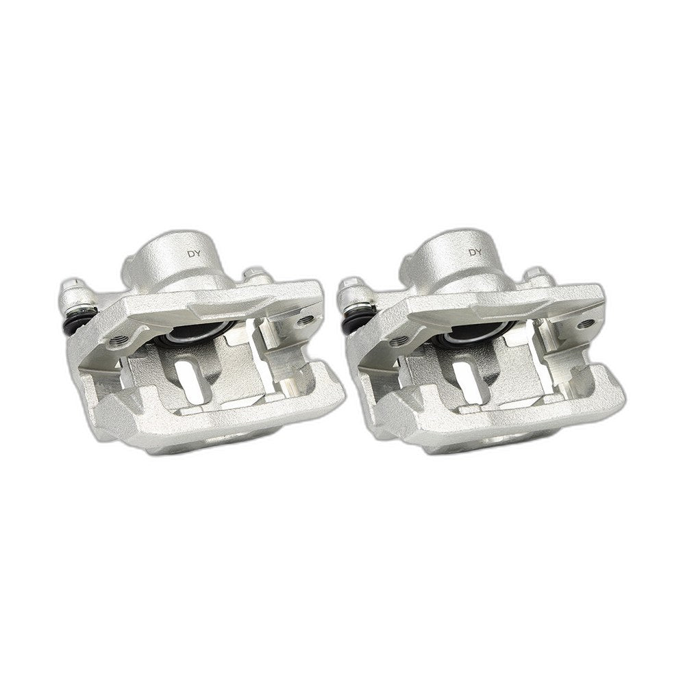 Rear Left Right Brake Calipers Pair For 2007 08 09 2010 Ford Edge w/ Bracket