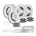 330mm Front Rear Rotors Brake Pads for 2011 - 2020 Dodge Durango Grand Cherokee