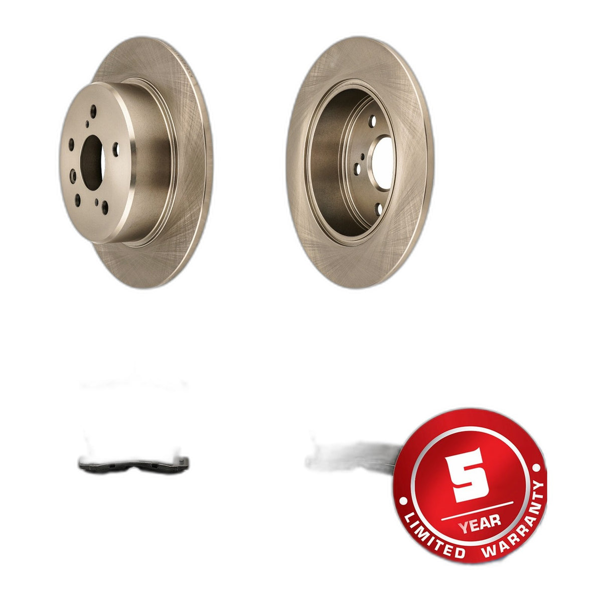 Rear Disc Brake Rotors Ceramic Pads Kit For Lexus RX300 1999 20002001 2002 2003
