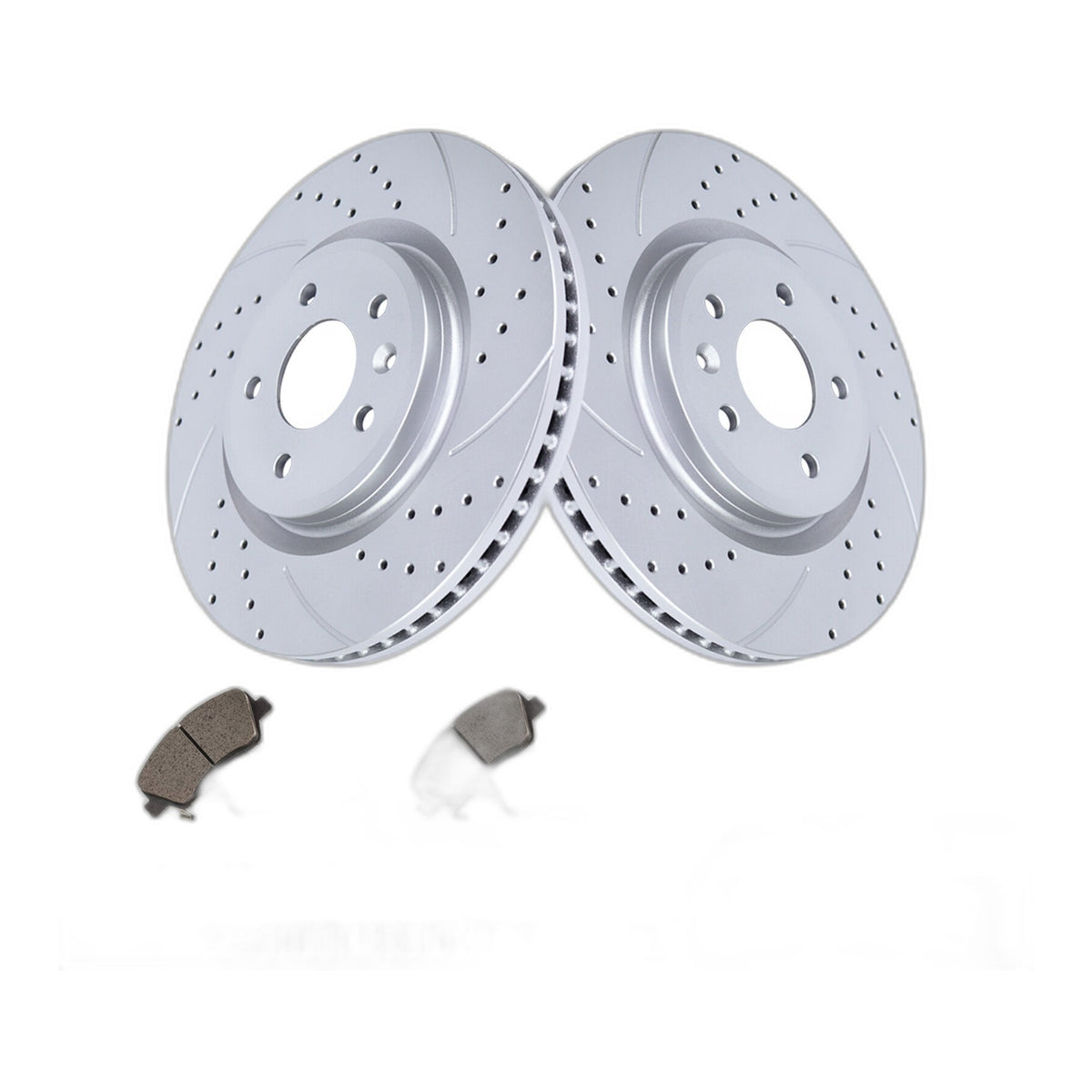 325mm Front Brake Rotors Pads for Ford Explorer Taurus Lincoln MKT Brakes