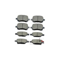 D1033 D1160 Front Rear Ceramic Brake Pads Set for 2004-2012 Chevy