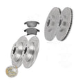 Front Rear Drilled Brake Rotors and Pads Kit for Ford Fusion 2013 2014 - 2020