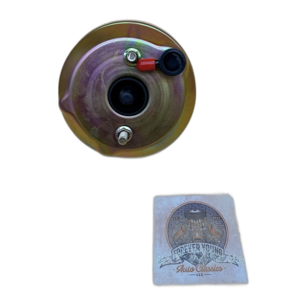 Chevy Power Brake Booster Universal 7" Single Diaphragm Helix Street Rod