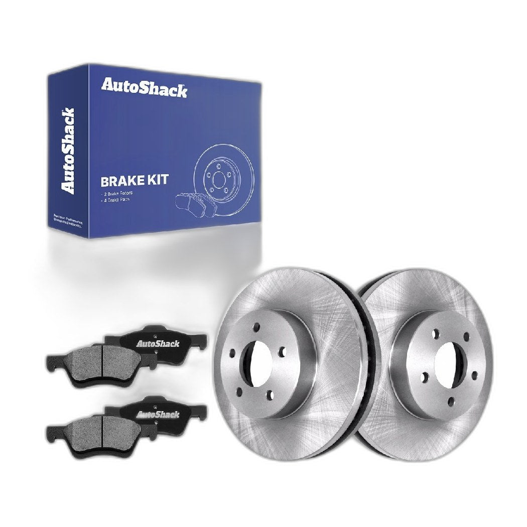 Front Brake Rotors Ceramic Pads for Ford Escape 2010