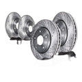 Front & Rear Drilled Rotors + Brake Pads for 2011-2014 Ford Edge Lincoln MKX