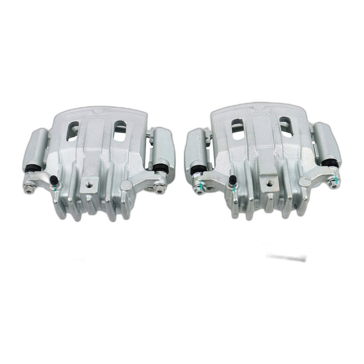 Pair Rear Brake Calipers with Bracket For Ford F-250 F-350 Super Duty 1999-2000