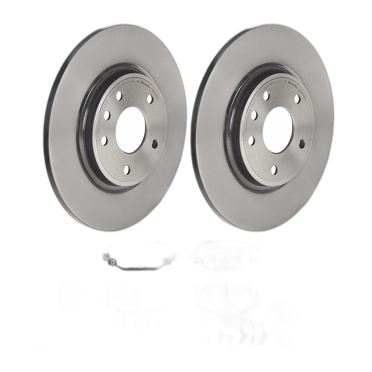 Brembo Rear Brake Kit Rotors & Pads for C/V Grand Caravan Routan Town & Country