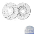 Front Brake Rotors and Pads Kit for Ford Fusion 2006-2012 Lincoln MKZ 2007-2012