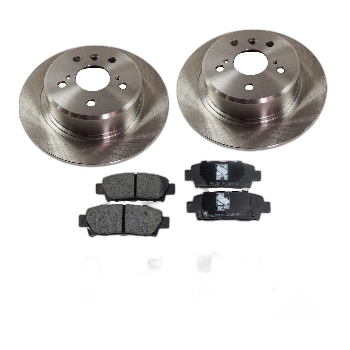 Rear Brake Disc Rotors and Pads Kit For Toyota Avalon 1998 1999