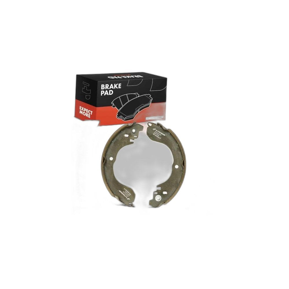 Rear Ceramic Drum Brake Shoes Set, 4-Pack