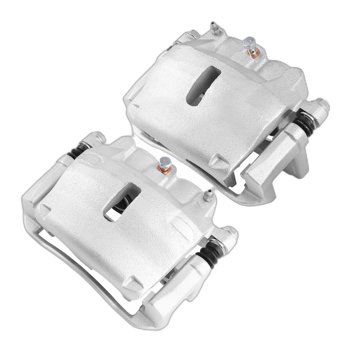 Front Pair(2) Brake Caliper w/Bracket for Ford F-150 05-06 Lincoln Mark LT 06-08