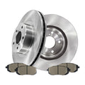10.91" Front Brake Rotors Ceramic Pads Kit for Saab 9-2X Subaru Impreza Legacy