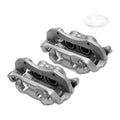 Pair Front Brake Calipers w/ Bracket for Ford Explorer 2020-2026 2.3L 3.0L 3.3L