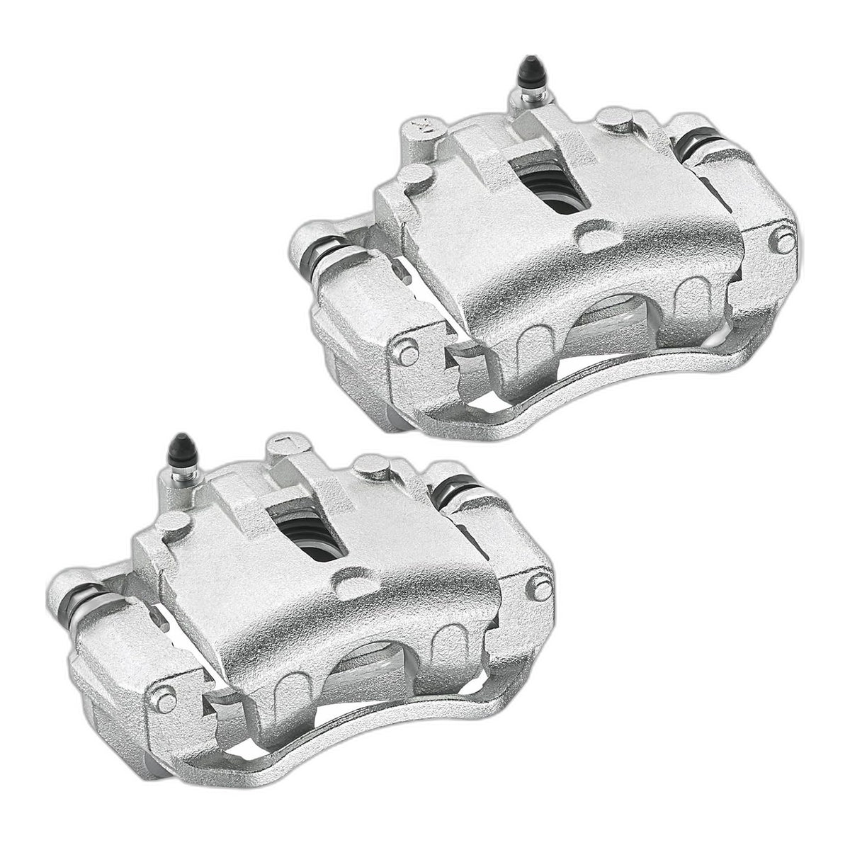 Pair Front Disc Brake Caliper with Bracket LH & RH For 2012-2013 Kia Forte5 2.0L