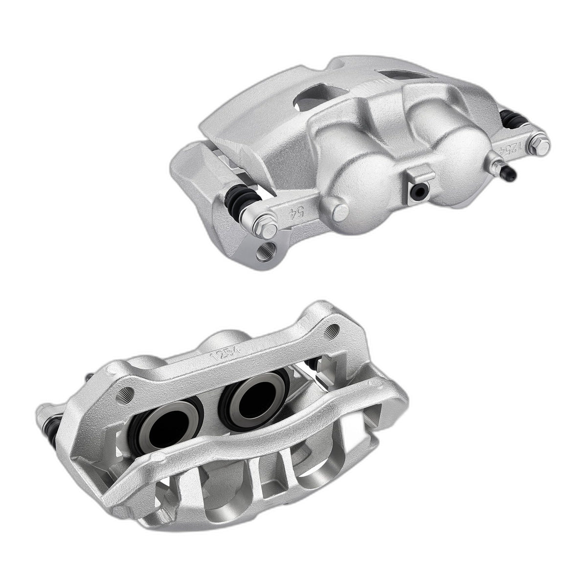 Front Brake Calipers with Bracket For 2010 Ford F-150 4.2L 4.6L 5.4L 6.2L Pair