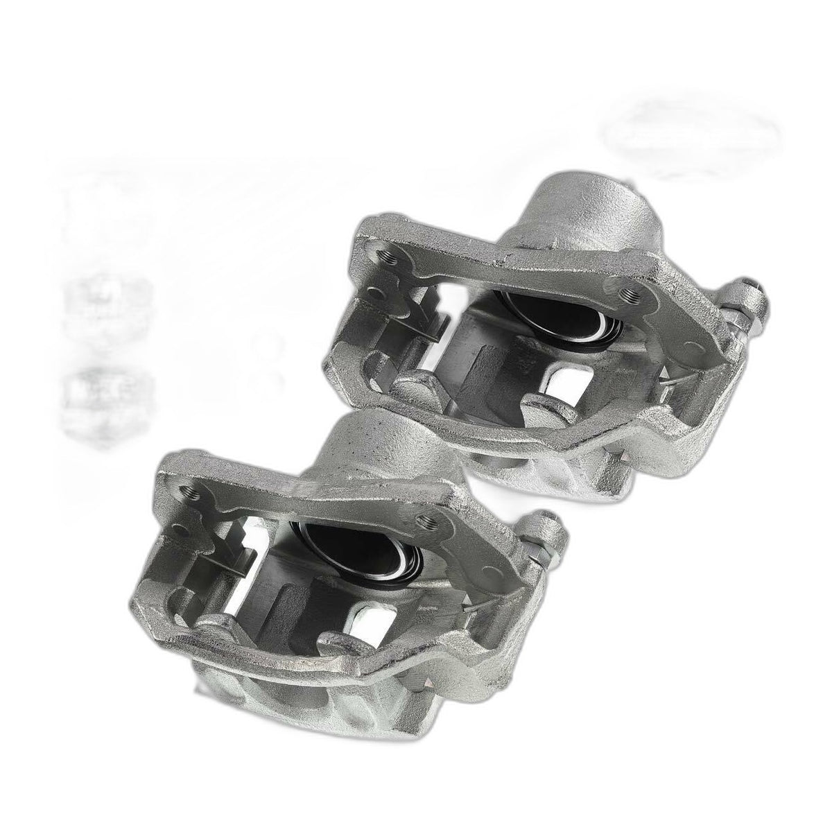 Pair Front Disc Brake Caliper with Bracket for Hyundai Tucson Kia Sportage FWD