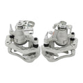 Rear Pair Brake Calipers Left Rigtht For Ford Edge 2011-2014 w/Bracket
