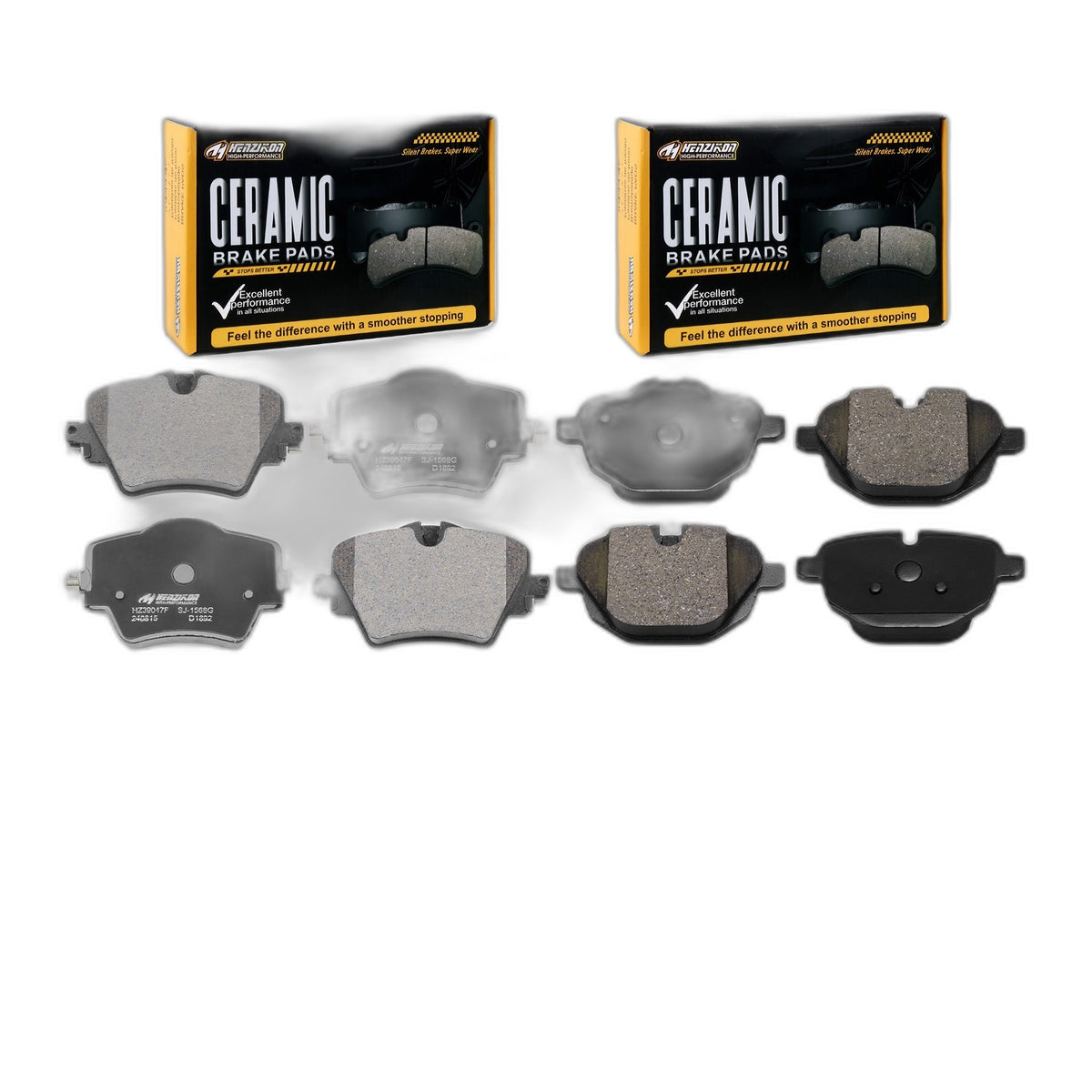 Front Rear Full Ceramic Brake Pads Set For 2019 2020 2021 2022 BMW X3 X4