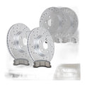 Front Rear Brake Rotors Pads Kit for Toyota Corolla 2009-2018 2019 Brakes