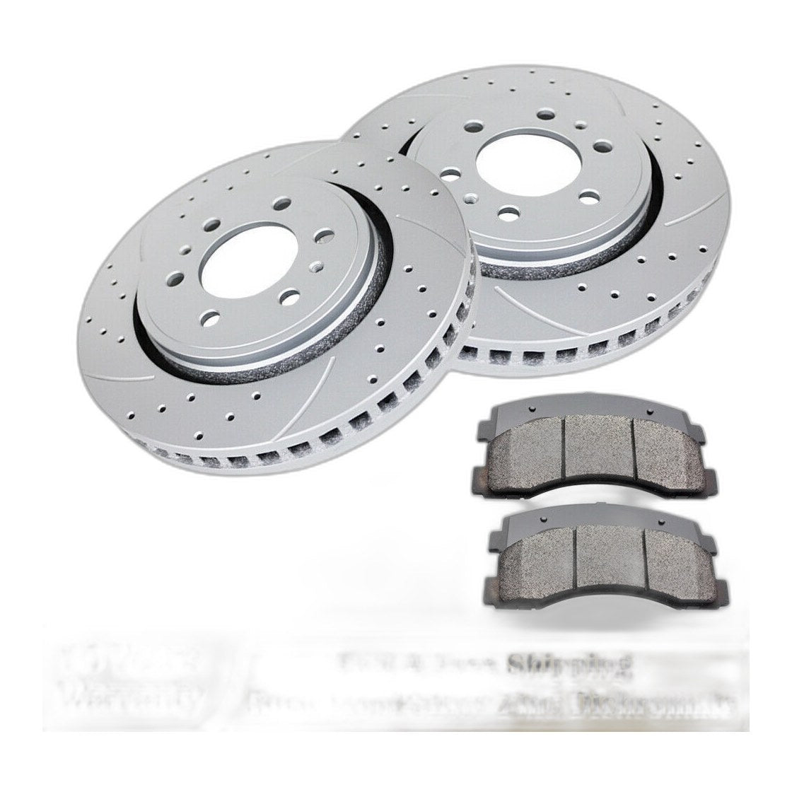 13.79'' Front Brake Rotors Pads Brakes Kits for Ford Expedition F-150 Navigator