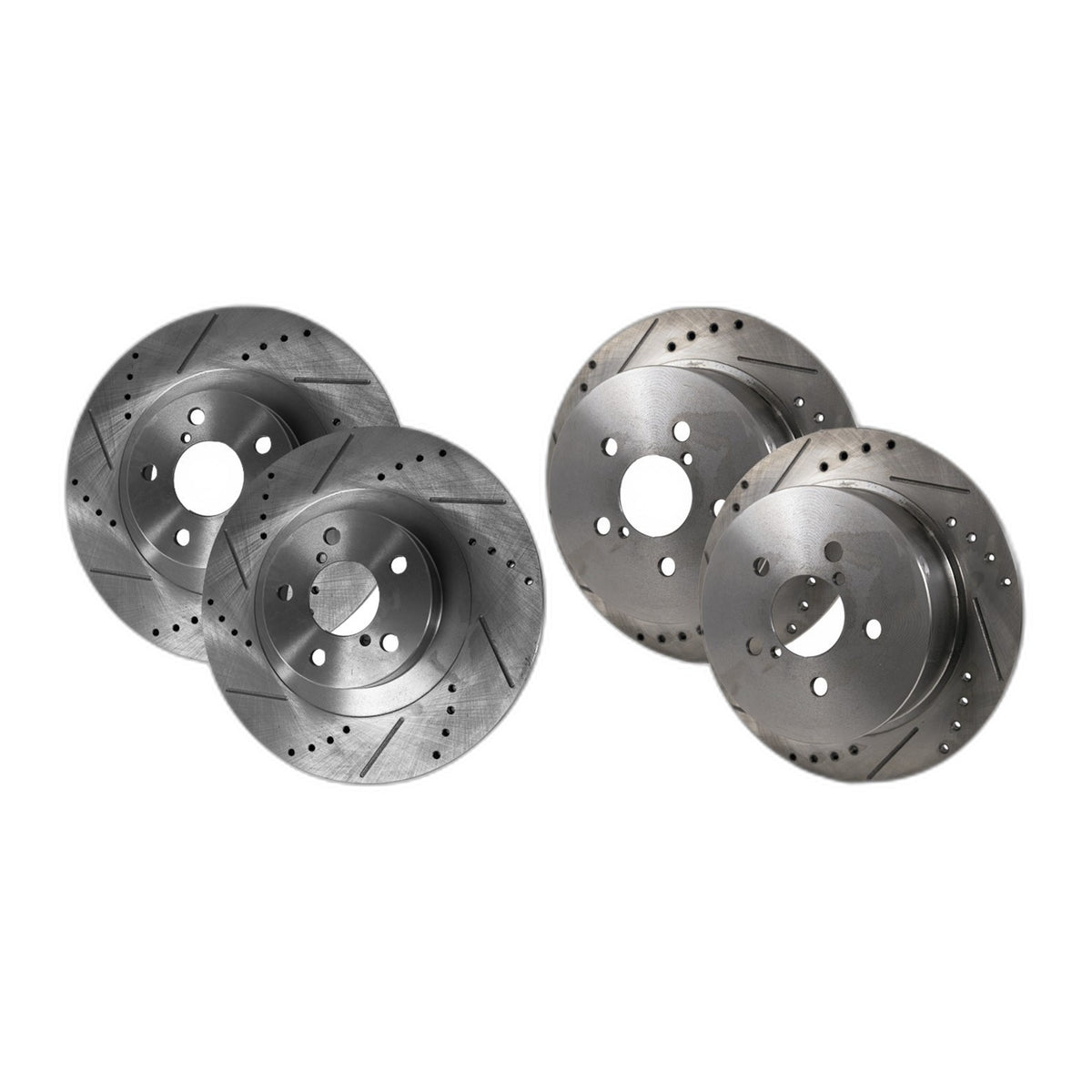 Front & Rear Brake Disc Rotors and Pads Kit For Subaru Outback 2005 2006-2009