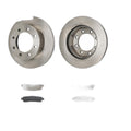 Front Brake Rotors and Ceramic Pads Kit for Ford F-250 F-350 Super Duty