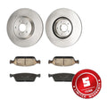 6x Front Brake Rotors Front Brake Pads Kit Fits Ford Escape 13-16 1.6L P-1645