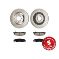 Front Brake Rotors and Ceramic Pads Kit for 2006-2011 Cadillac DTS V8 R55124BK
