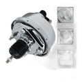 For Chevy Ford GM Street Rod Chrome 7" Single Diaphragm Power Brake Booster