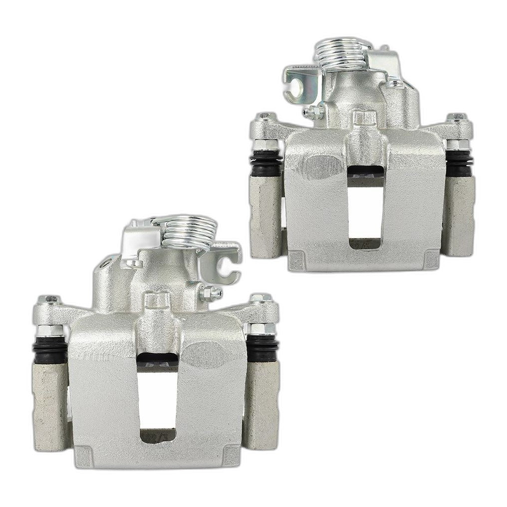 Rear Pair Brake Calipers w/ Bracket For 2013-2019 FORD EXPLORER FLEX POLICE
