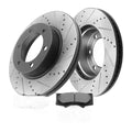 For 2004-2008 Ford F-150 2006-2008 Mark LT Front Brake Rotors Pads 4WD 4x4