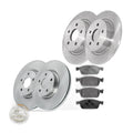 12.6" Front 11.02" Rear Brake Rotors Pads Kit for Ford Escape 2013 2014 - 2016