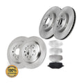 Front Rear Brake Rotors Pads Kit for 2011 2012 2013 - 2017 2019 Ford Explorer