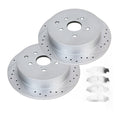 REAR Brake Rotors Pads Kit for Toyota Highlander Sienna Lexus RX350 Brakes