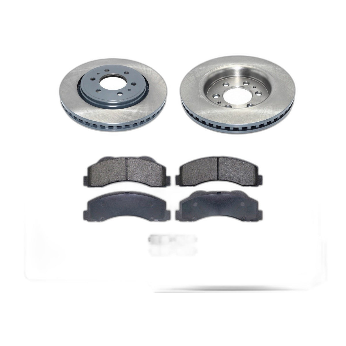 2010-2020 FORD F-150 FRONT ROTOR& BRAKE KIT, SEMI-COATED, HIGH PERFORMANCE!