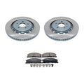 DuraGo Front Rotors TRW Ceramic Disc Brake Pad Kit For Ford Explorer Lincoln MKS