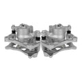 Pair Front Brake Calipers With Bracket For 2013-2019 Nissan Altima 2014-17 Leaf