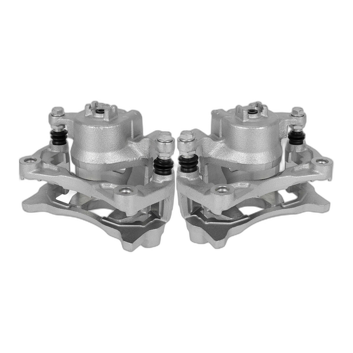 Pair Front Brake Calipers With Bracket For 2013-2019 Nissan Altima 2014-17 Leaf