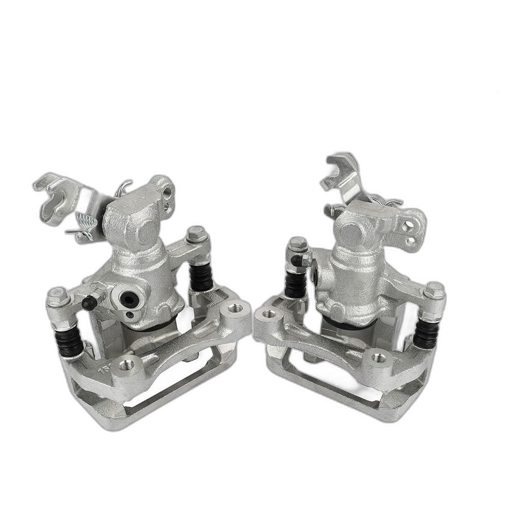 Brake Calipers Pair Rear w/ Bracket For Ford Fusion SEL 2.5L 2010 - 2012