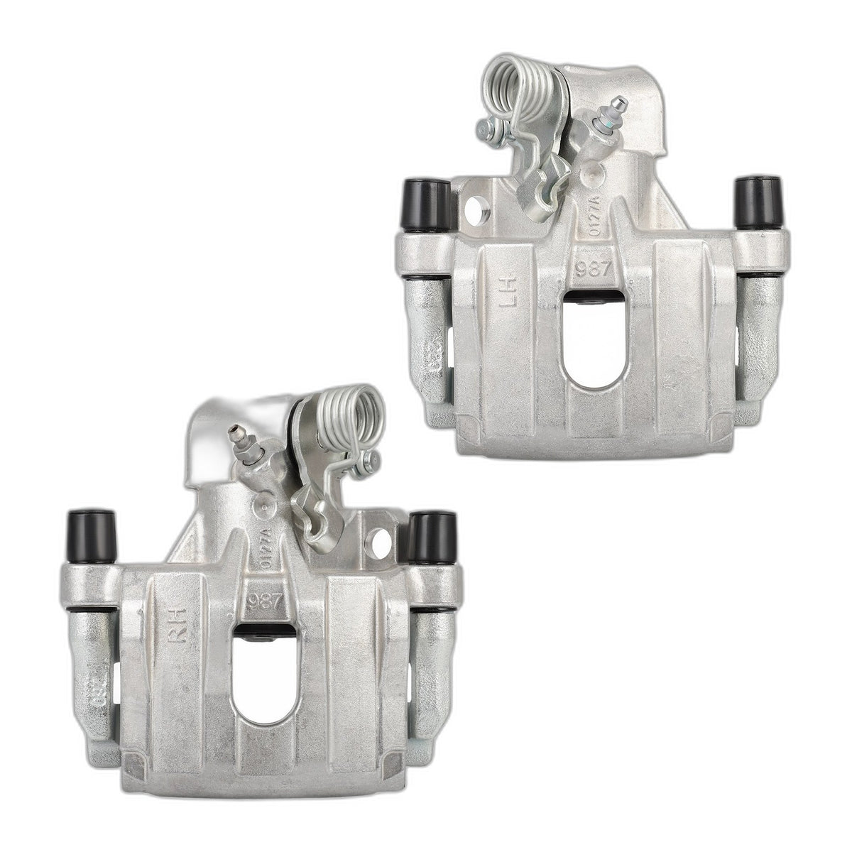 Pair Rear Brake Calipers With Bracket For 2013-18 Ford C-Max 2013-16 Ford Escape