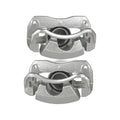 Pair Front Brake Calipers w/Bracket Assembly For Toyota Camry Avalon Lexus ES350