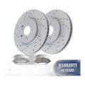 Front Brake Rotors Pads Kit for Honda Crosstour CR-V AWD 2012-2016 Brakes