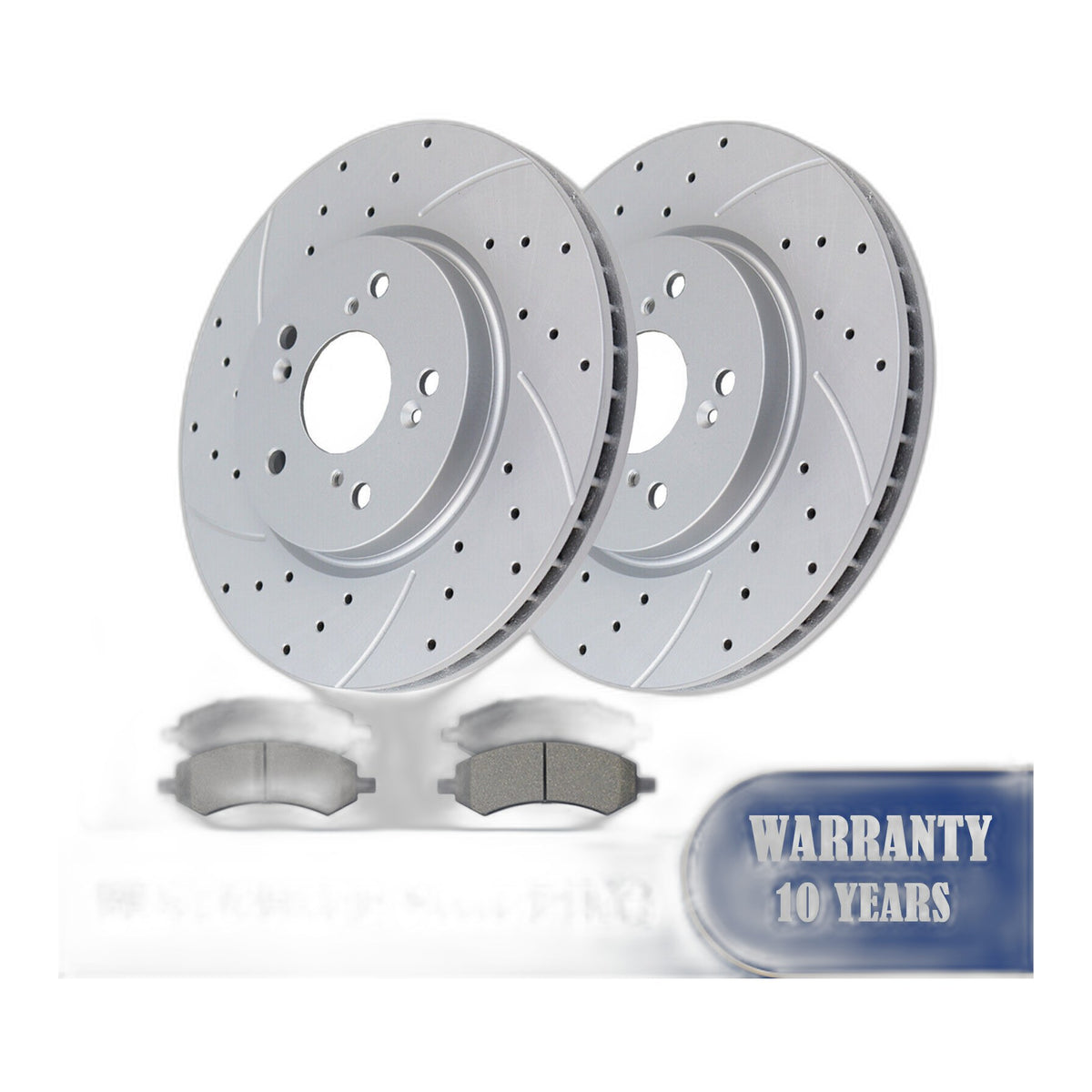 Front Brake Rotors Pads Kit for Honda Crosstour CR-V AWD 2012-2016 Brakes