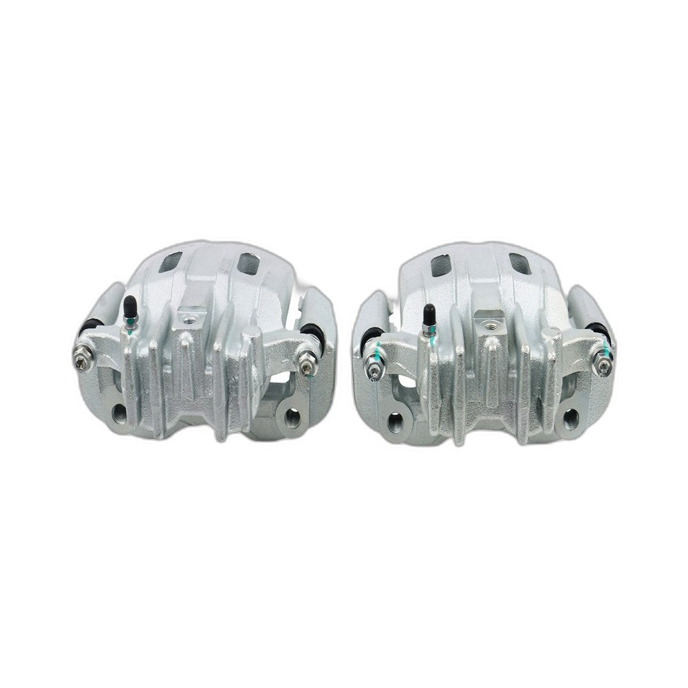 Pair Rear Brake Calipers with Bracket For Ford F-250 F-350 Super Duty 1999-2000